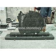 橄欖綠墓碑,橄欖綠歐式墓碑,橄欖綠墓碑工廠。 - 歐式墓碑 - 產品展示 - 福建省南安市康美茂發石材廠